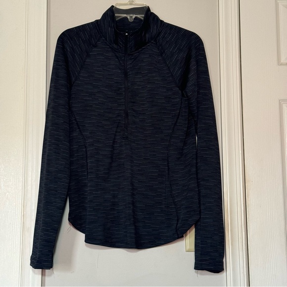 90 degree by reflex quarter zip pullover in charcoal size medium - Picture 3 of 16